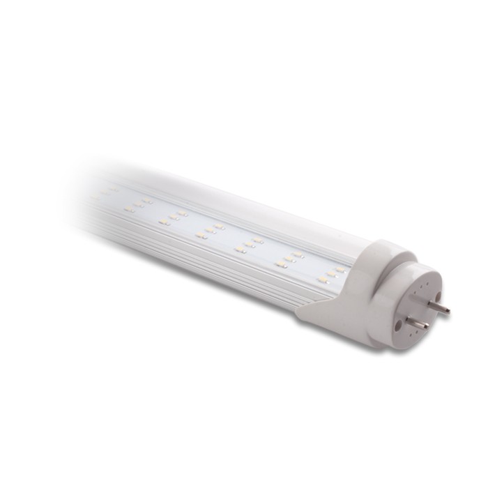 Tub gen neon T8 288LED smd3014 24W, 120cm alb cald 3000K, capete rotite